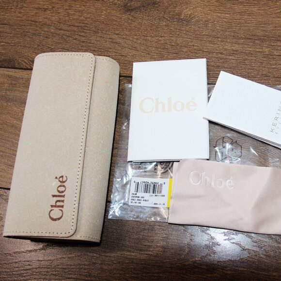 BNWT SS23 CHLOE METALLIC ROUND SUNGLASSES - Picture 5 of 6